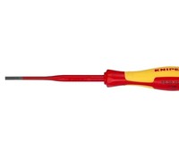 Screwdriver: Insulated; Slim; Slot; 3.5X0.6Mm; Blade L - KNP.982035SL | EU Stock