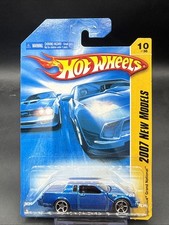 2007 Hot Wheels New Models BUICK GRAND NATIONAL blue 10/36 very nice super cool