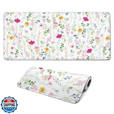 FTSYAD Gaming Mouse Pad, Large 31.5 x 11.8 inches Mousepad, Long Keyboard Pad