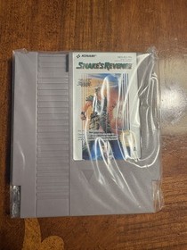 NES NINTENDO SNAKE REVENGE METAL GEAR PAL ITALIANO KONAMI MATTEL NUOVO