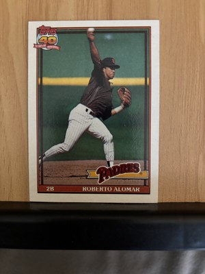 1991 Topps Roberto Alomar HOF San Diego Padres #315 Nm-M