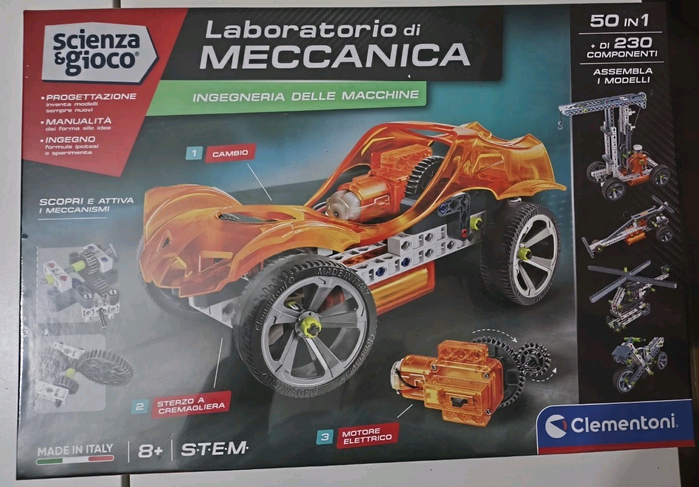 CLEMENTONI SCIENZA E GIOCO - Laboratorio di Meccanica Ingegneria delle Macchine