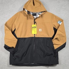 Carhartt Men's Size 2XL Storm Defender Relaxed Fit Lightweight Packable Jacket