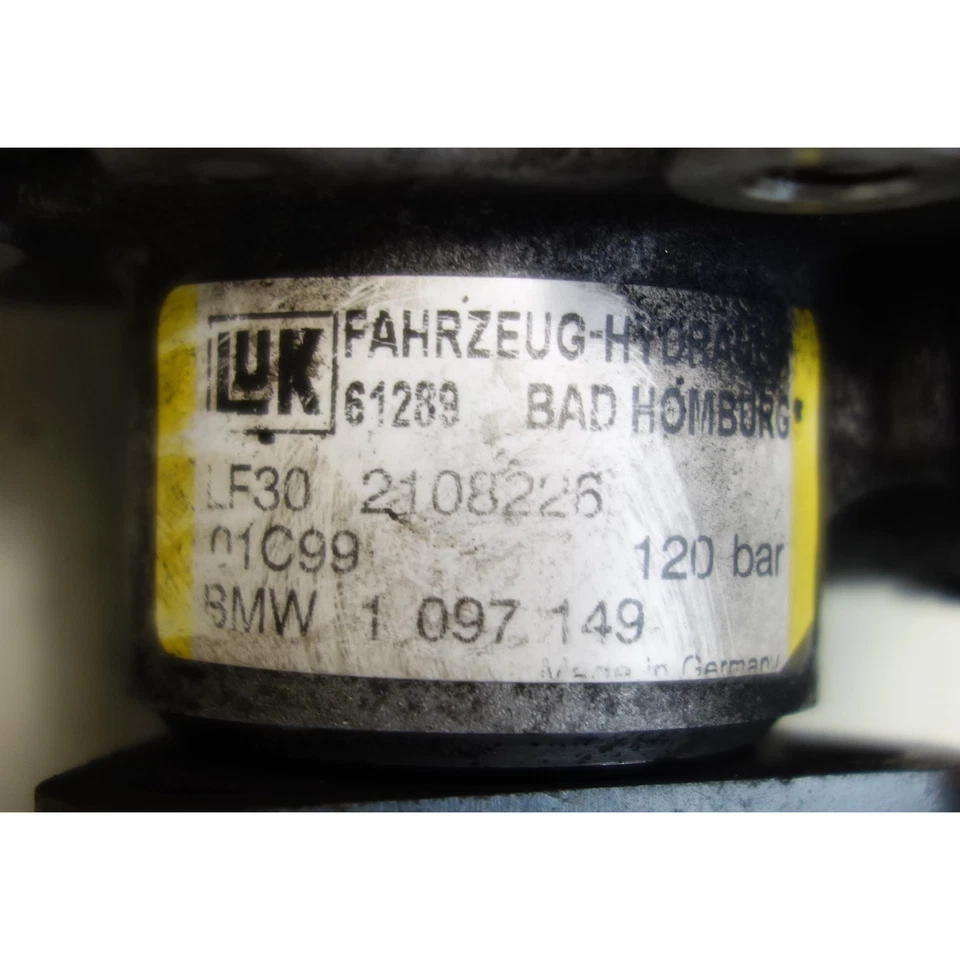 BMW E39 5-Series Power Steering Pump Luk 120 Bar 1999-2003 525i 528i 530i OEM - Image 3 of 4