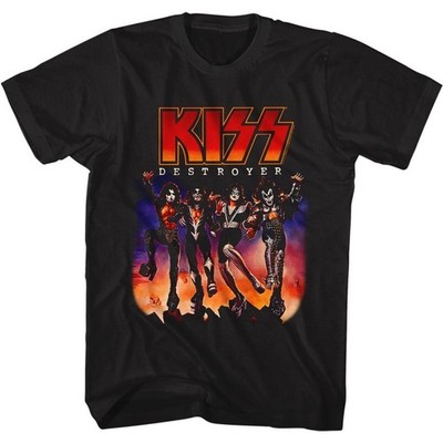 Vintage Ki$ss Band Destroyer T-Shirt, Rock Music Ki$s Band Tee Unisex Rocker Tee
