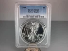 1989 American SILVER Eagle $1 PCGS MS69 .999 Dollar