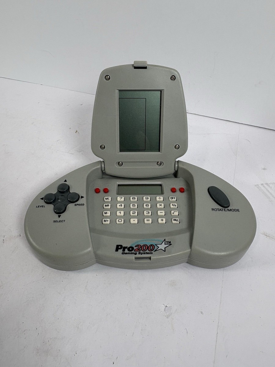 ProTech Pro 200 Gaming System Handheld Console Tetris Retro Game