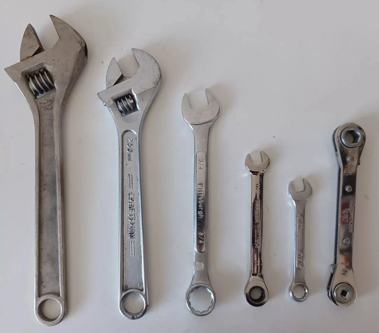 Vintage Tools Craftman, Pittsburgh, Etc Lot Of 06 - USA