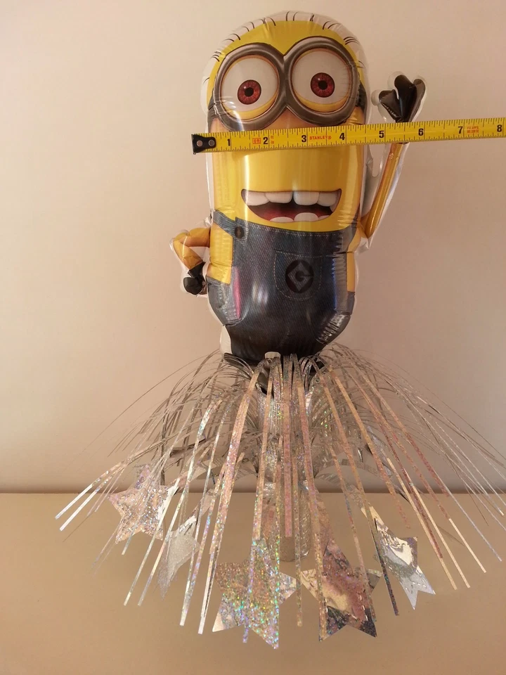 Despicable Me, Minion Foil Balloons | 5 Table CenterPieces Birthday Decorations - Image 3 of 4