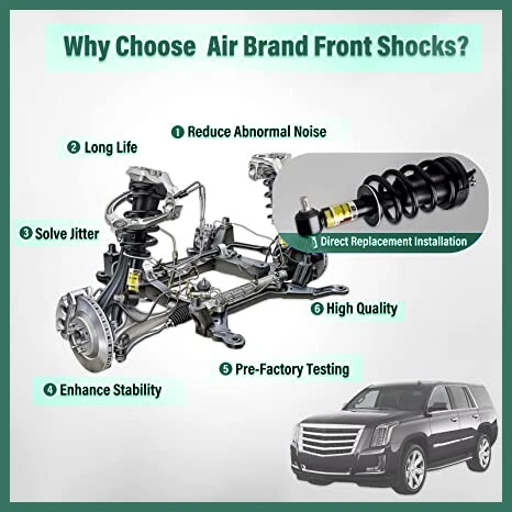 84176631 MagneRide Pair Front Shock Struts Assys for Escalade Tahoe Yukon Denali Foto 4 de 4