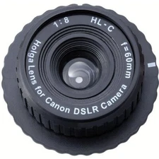 Holga 60mm f/8, Manual Focus Lens for Canon DSLR Camera