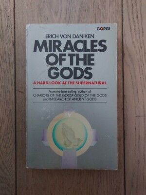 Vintage Sci Fi Book Miracles Of The Gods