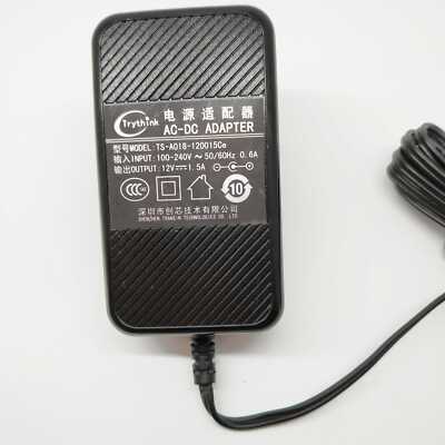 AC-DC Adapter Stromversorgung Trythink TS-A018-120015Ce 12V 1.5A 5.5*2.5MM