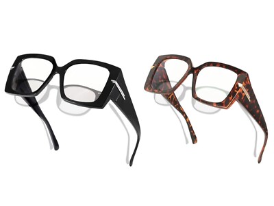 SIPHEW Blaulicht blockierende Brille zum Tragen über Brille für Damen & Herren - Neu