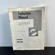 Tektronix P6055 Probe Instruction Manual 070-1115-00