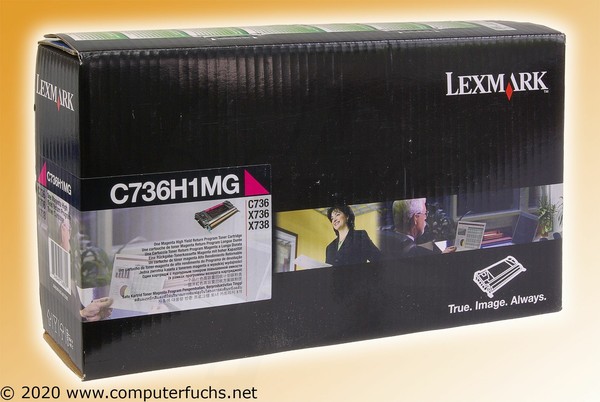 Lexmark Tonerkassette Magenta FüR C736 X736 X738 10.000 Seiten C736H1MG °-image