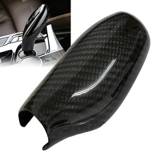 Real Carbon Fiber Gear Shift Knob Handle Trim Cover Fits 16-22 G11 G12 B7 750i