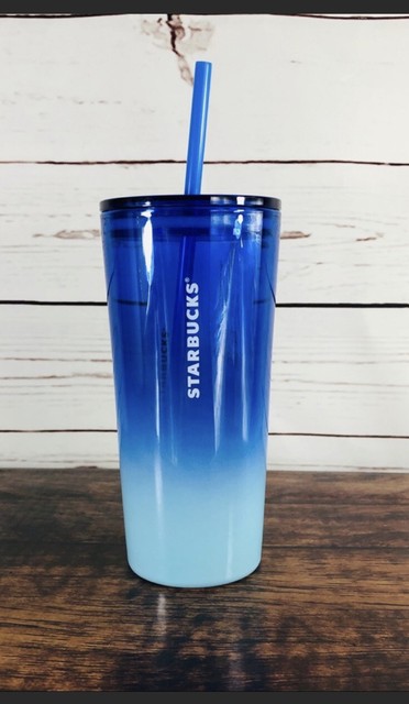 starbucks blue ombre tumbler 2023