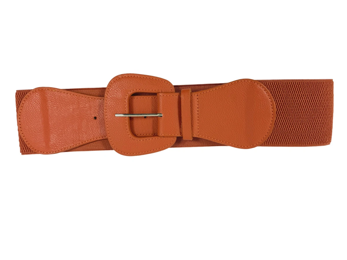 Orange Elastic Belts for Women for sale | eBay
