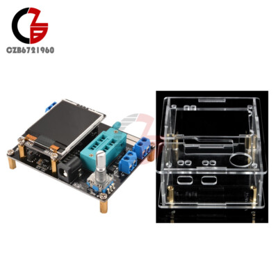 TFT GM328 Acrylic Case 1.8''LCD Transistor Tester Diode ESR Meter Wave Generator