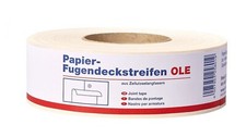 Fugendeckstreifen Spachtelgewebe Spachteln Gipskarton Fugen OLE 75 m x 5,3 cm