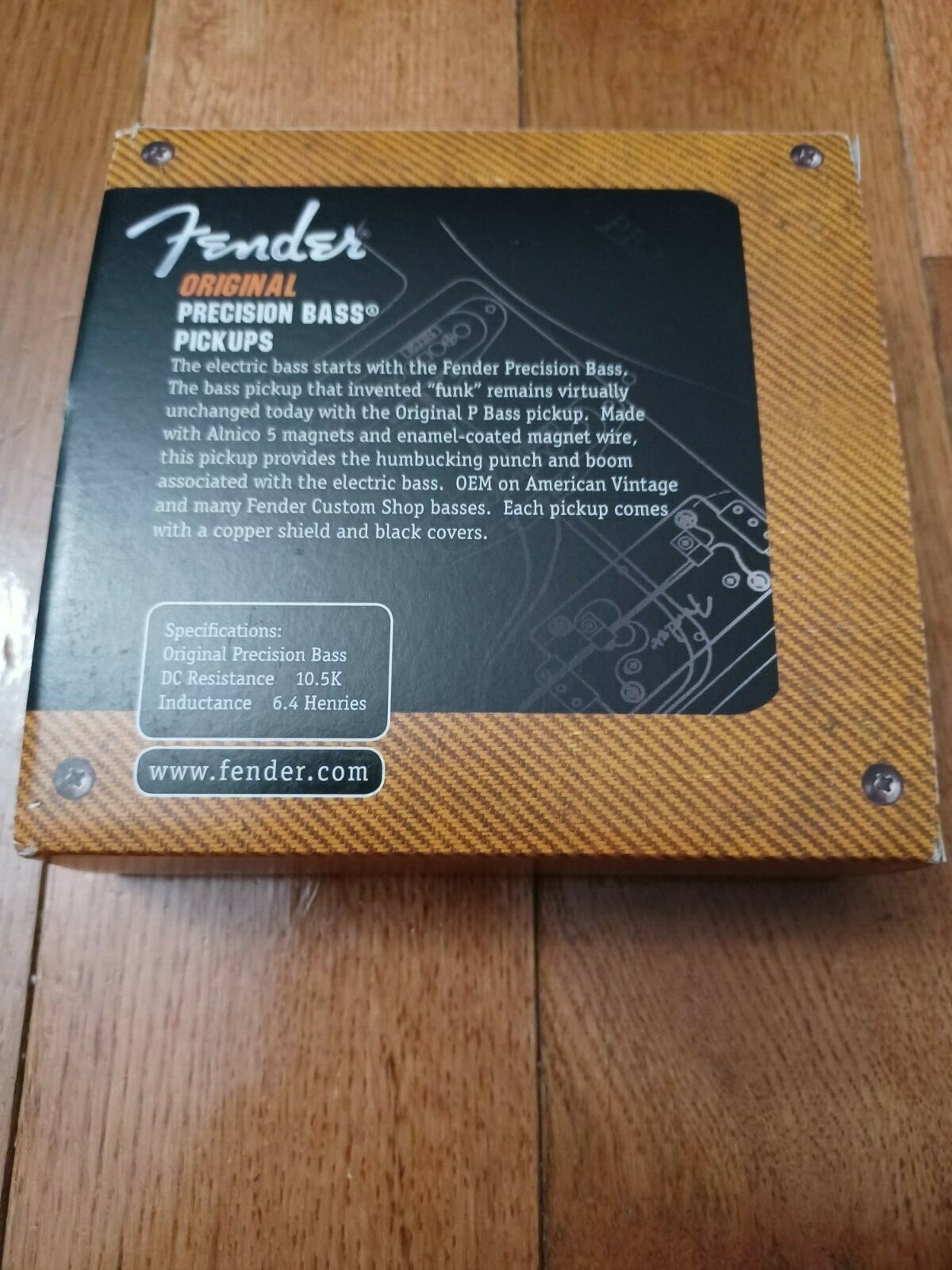 Fender Original Precision P Bass Pickup Set See Description For Details