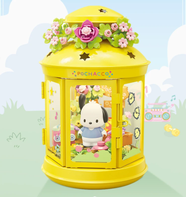 ✓ Official Sanrio Characters Lantern Night Lights Building Block