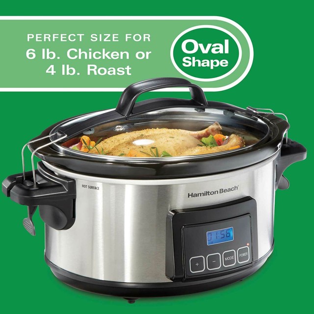 Hamilton Beach 33969 6qt Slow Cooker 