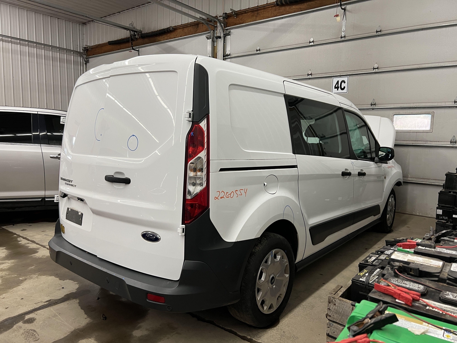 20142021 FORD TRANSIT CONNECT LEFT REAR BACK DOOR PAINT CODE Z2 FROZEN