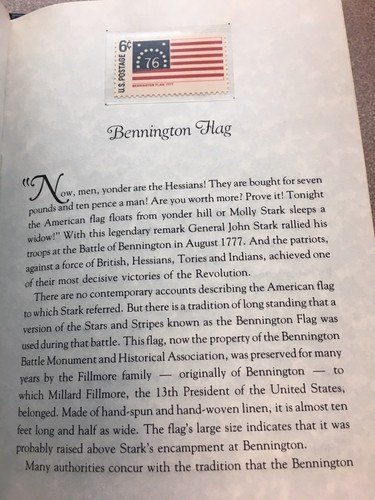 Juego de 10 estampillas históricas americanas vintage álbum conmemorativo de Fleetwood - Imagen 11 de 12