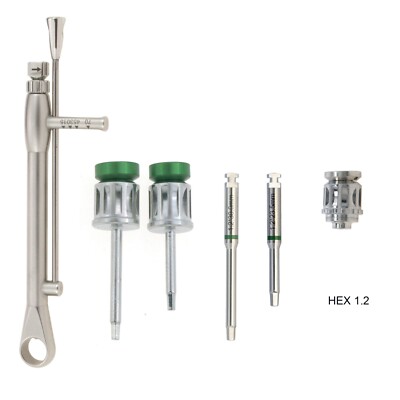 Dental Neobiotech Osstem Implant Driver Hex 1.2 Screwdriver Hand Machine Wrench