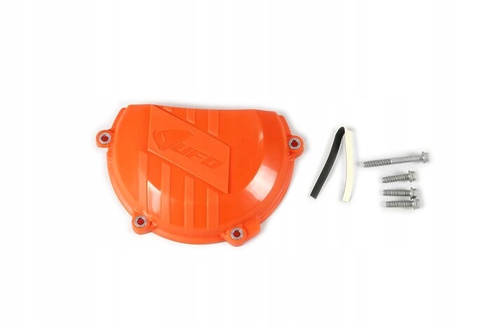Couvercle d'embrayage KTM EXC 450 pour remplacer un carter rayé après une chute