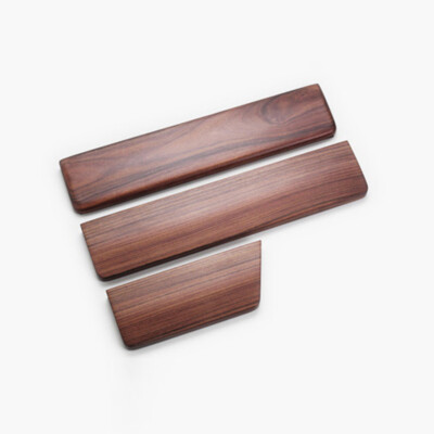 Black Rosewood Wood Wooden Laptop Cherry Keyboard Wrist Rest Pad Hand Support