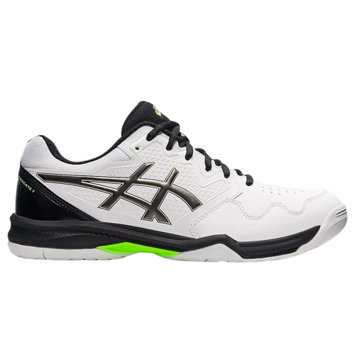 asics gel dedicate 7 white gunmetal