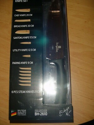 11teiliges Messer-Set von Berlinger Haus, Modellnummer: BH-2610!