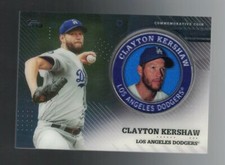 2020 Topps Series 2 Player Medallion Coin Relic TPM-CK Clayton Kershaw Dodgers