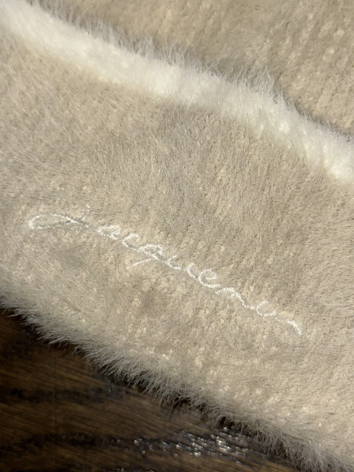 Berretto Jacquemus Le Bonnet Neve donna bianco sporco nuovo senza etichetta