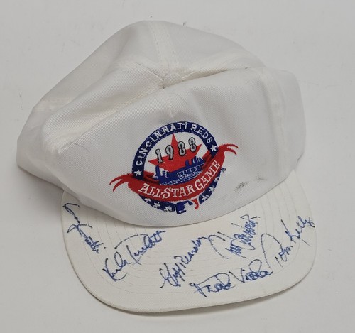 Chapeau Kirby Puckett Minnesota Twins All Stars signé 1988 All Star Game JSA COA - Photo 1/5