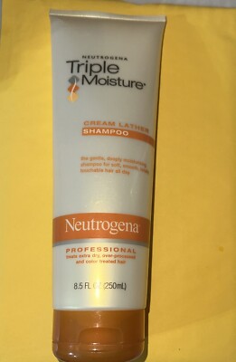 Neutrogena Triple Moisture Cream Lather Shampoo - 8.5oz