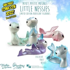 SDCC Toynami Miyo Little Nessies Limited Iridescent Figurine Set Pre Sale