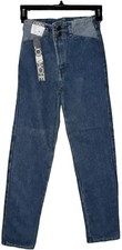 VTG NWT 2qty Lot Jordache Denim Girls Jeans Style RN 52992 Sz 10 USA 1 Has Stain