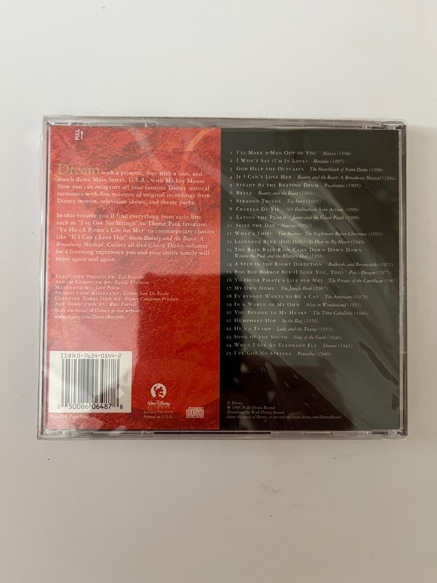 Classic Disney, Vol. 5 by Disney (CD, Oct-1998, Walt Disney) BRAND