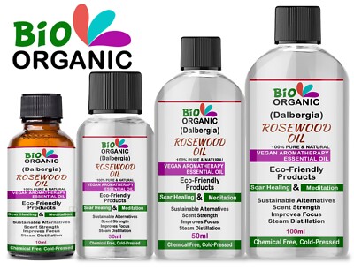 Ätherisches Rosenholzöl - 100% rein - für vegane Aromatherapie & Raumduft