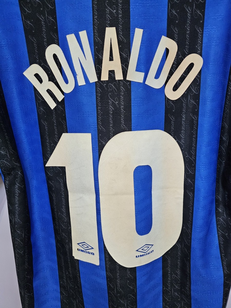 【正規品】UMBRO1997-1998 インテル10: RONALD サイズXL Inter Milan Jersey AUTHENTIC RONALDO R9 Mens Small | eBay Australia