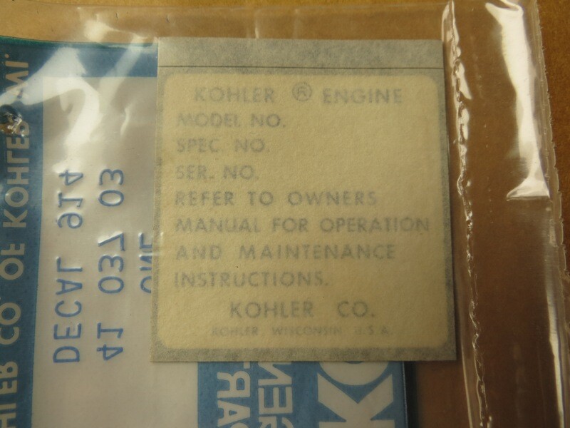 KOHLER K341AQS Motor, BOSTON MA. | Weekend Freedom Machines - Foto 10