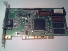 ATI Mach64 PCI 1MB VGA video graphics card 109-34000-10 264VT 215VT2NA42