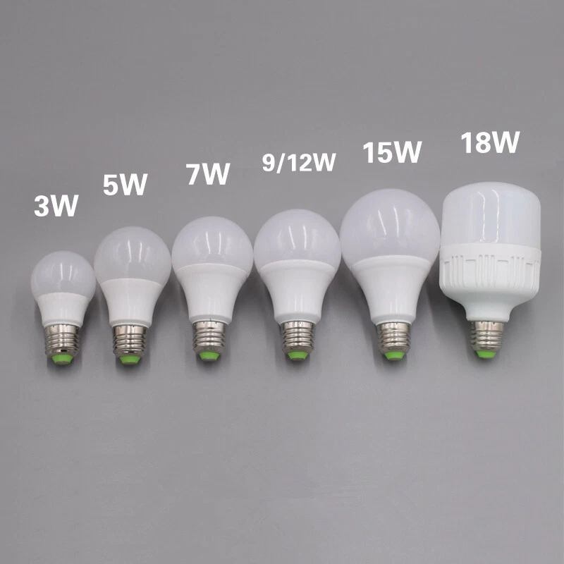 1x12v24v36v AC DC led bulb lamp e27 screw solar machine energy-saving light bulb - Image 3 of 4