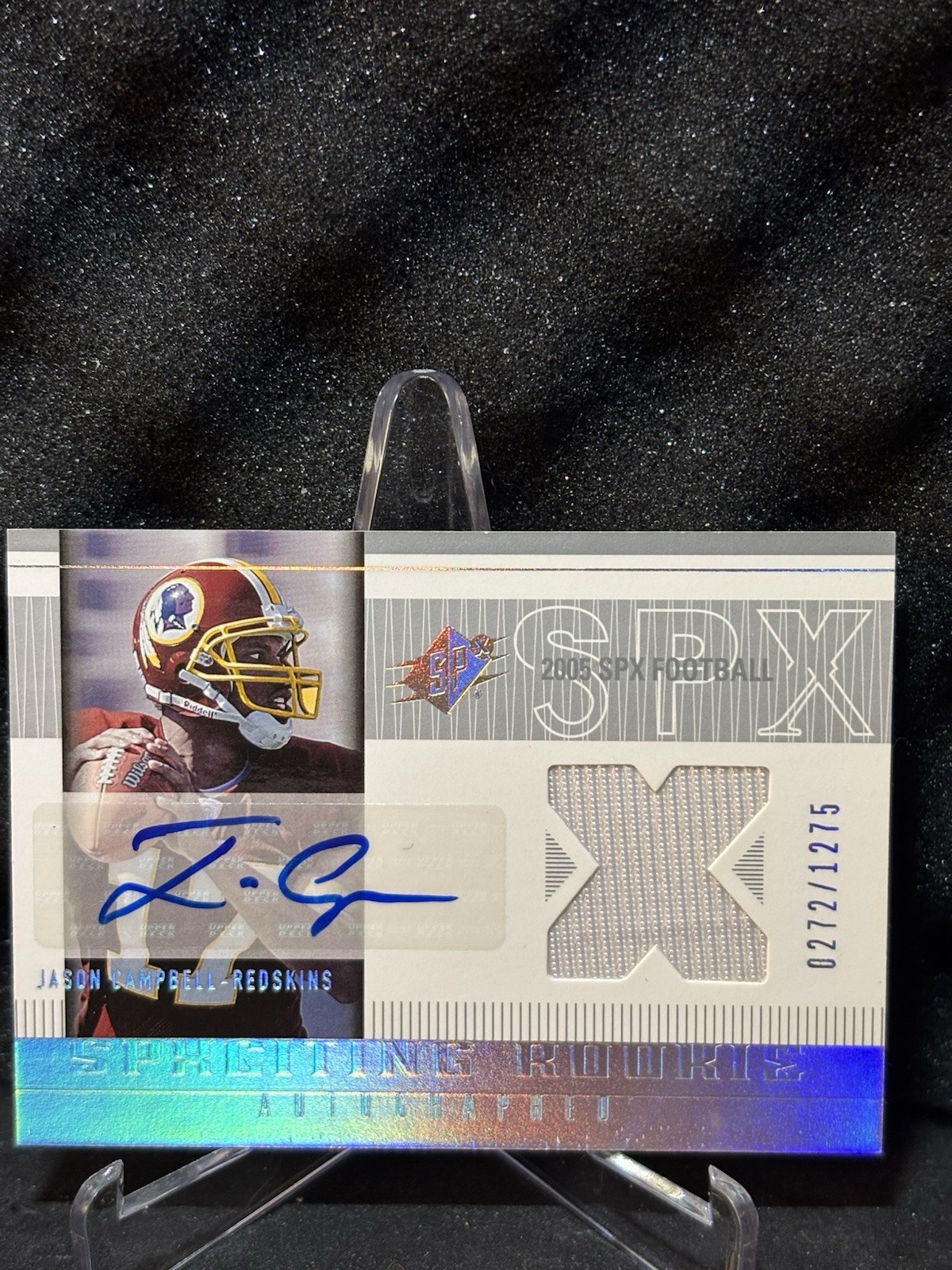 Jason Campbell Spx #212 Signed Jersey