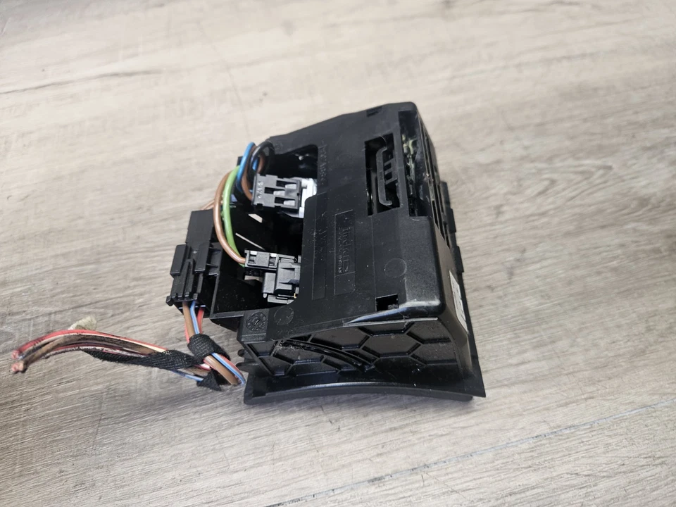 07-13 Mercedes W221 S550 OEM Rear Power Outlet Compartment A2216802550 Black oem - Image 3 of 3