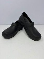 Crocs Dual Comfort Clogs Women  s Size 8M Black Slip Resistant Work Slip On A5